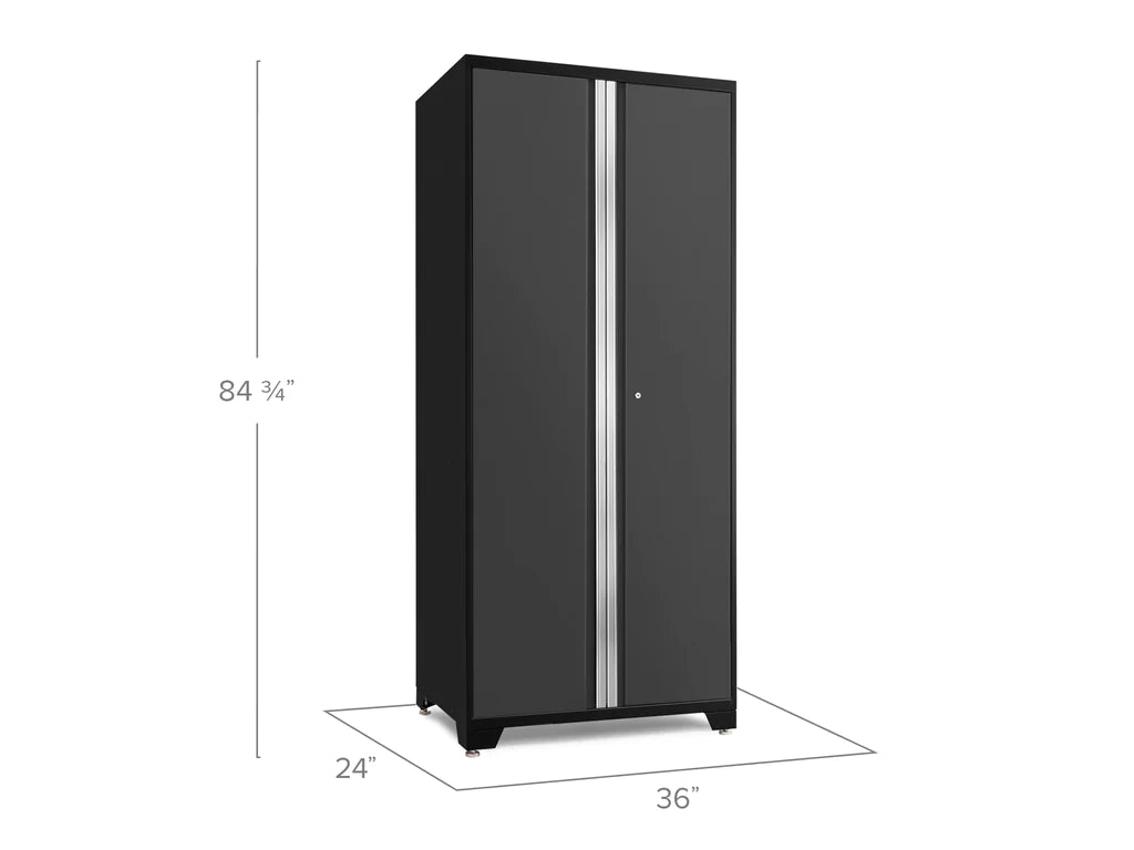 NewAge 3.0 Black 36 in. Secure Gun Cabinet with Accessories
