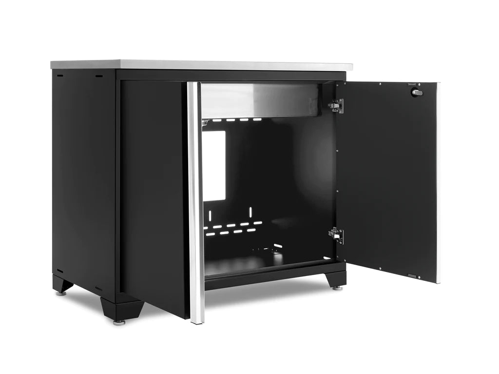 NewAge 3.0 Pro Series 42 in. Sink Cabinet without Faucet Black