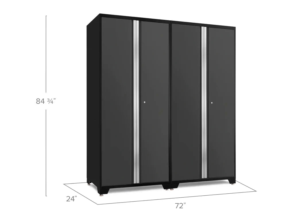 NewAge 3.0 Black 36 in. Secure Gun Cabinet with Accessories