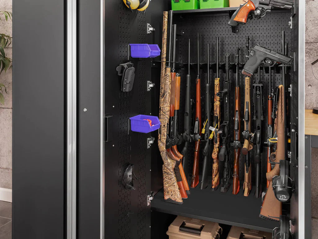 NewAge 3.0 Black 36 in. Secure Gun Cabinet with Accessories