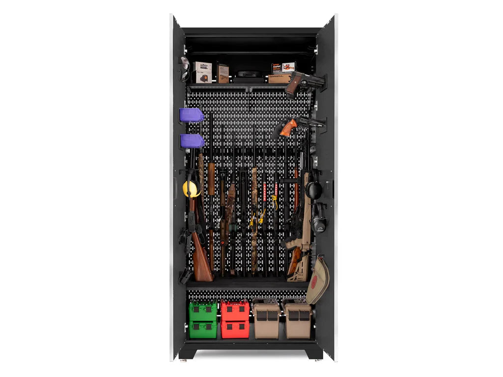 NewAge 3.0 Black 36 in. Secure Gun Cabinet with Accessories