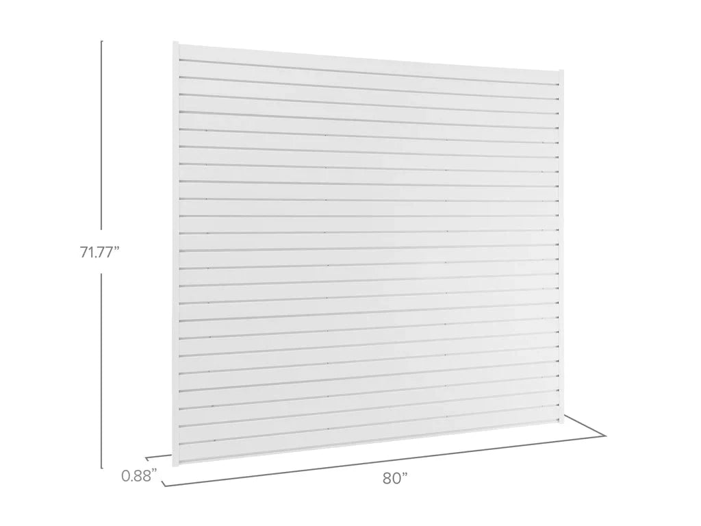NewAge 40 SQ. FT. PVC Slatwall