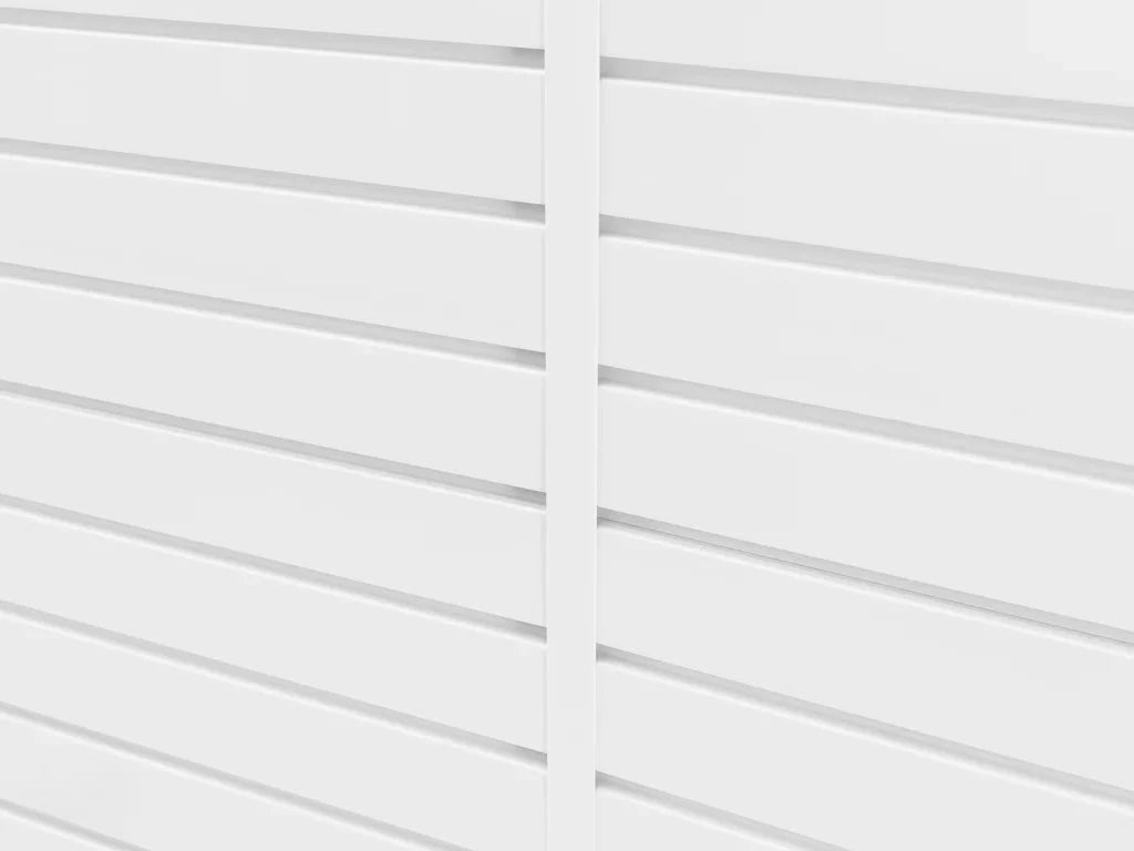 NewAge 40 SQ. FT. PVC Slatwall - Storage & Organization