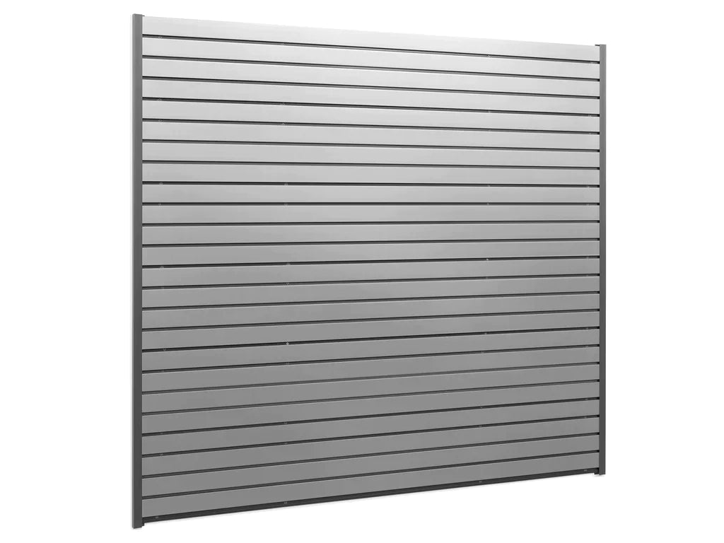 NewAge 40 SQ. FT. PVC Slatwall with 40-Piece Accessory Kit
