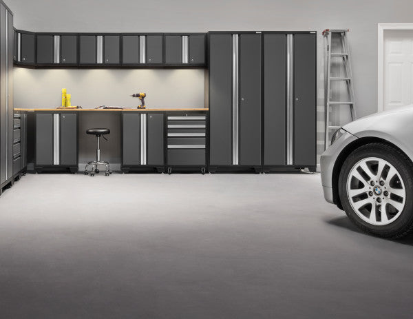 NewAge Bold 3.0 Red 8 PC Set w/Bamboo Worktop - Storage &