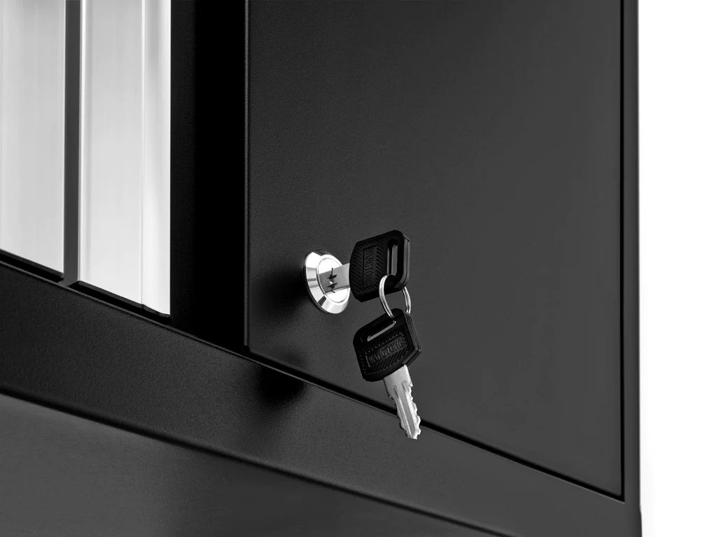 NewAge Bold 3.0 Series 2-Door Base Cabinet Black Steel