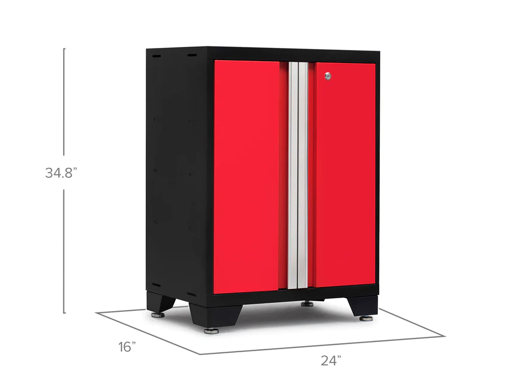 NewAge Bold 3.0 Series 2-Door Base Cabinet Red