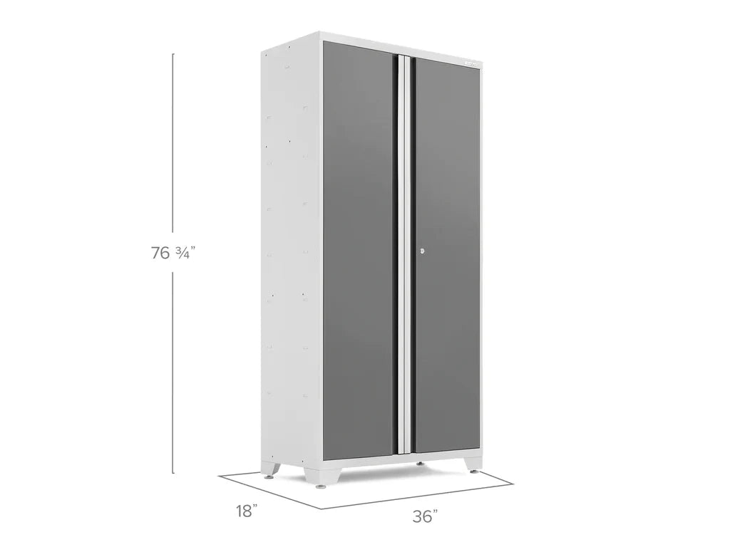 NewAge Bold 3.0 Series 36 in. Multi-Use Locker Platinum 2 pieces