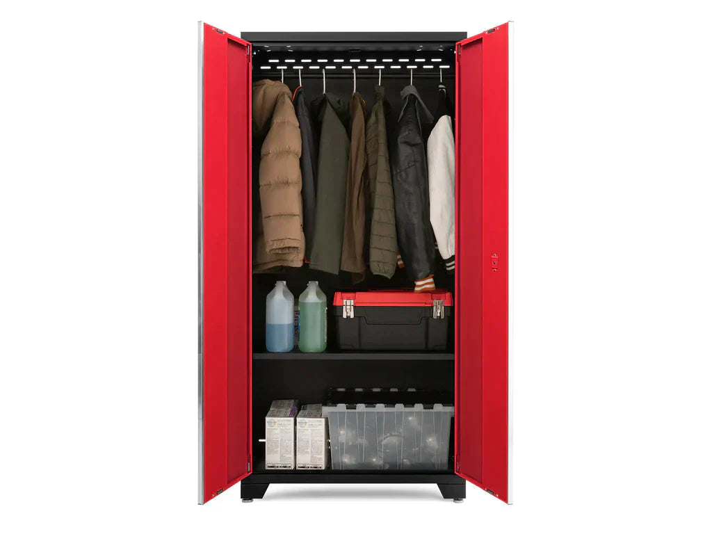 NewAge Bold 3.0 Series 36 in. Multi-Use Locker Red 3