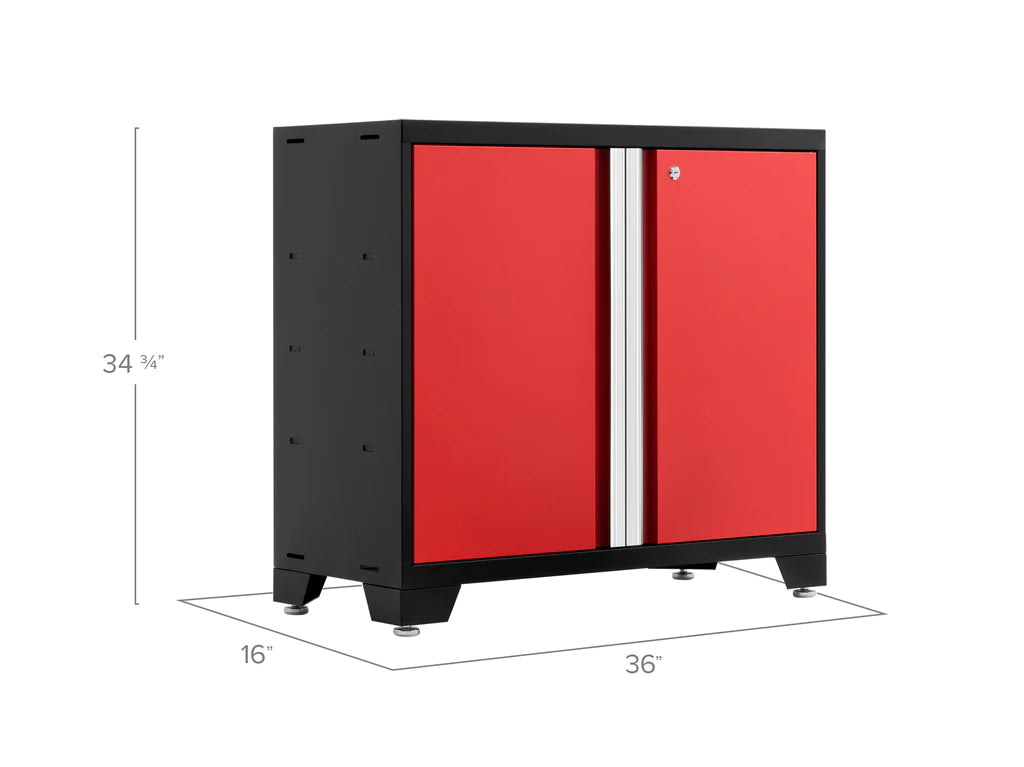NewAge Bold 3.0 Series 36 in. Red Base Cabinet