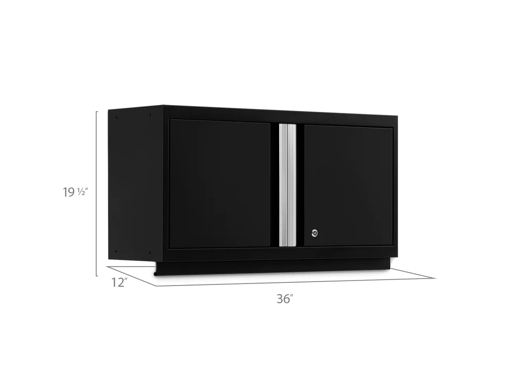 NewAge Bold 3.0 Series 36 in. Wall Cabinet Black