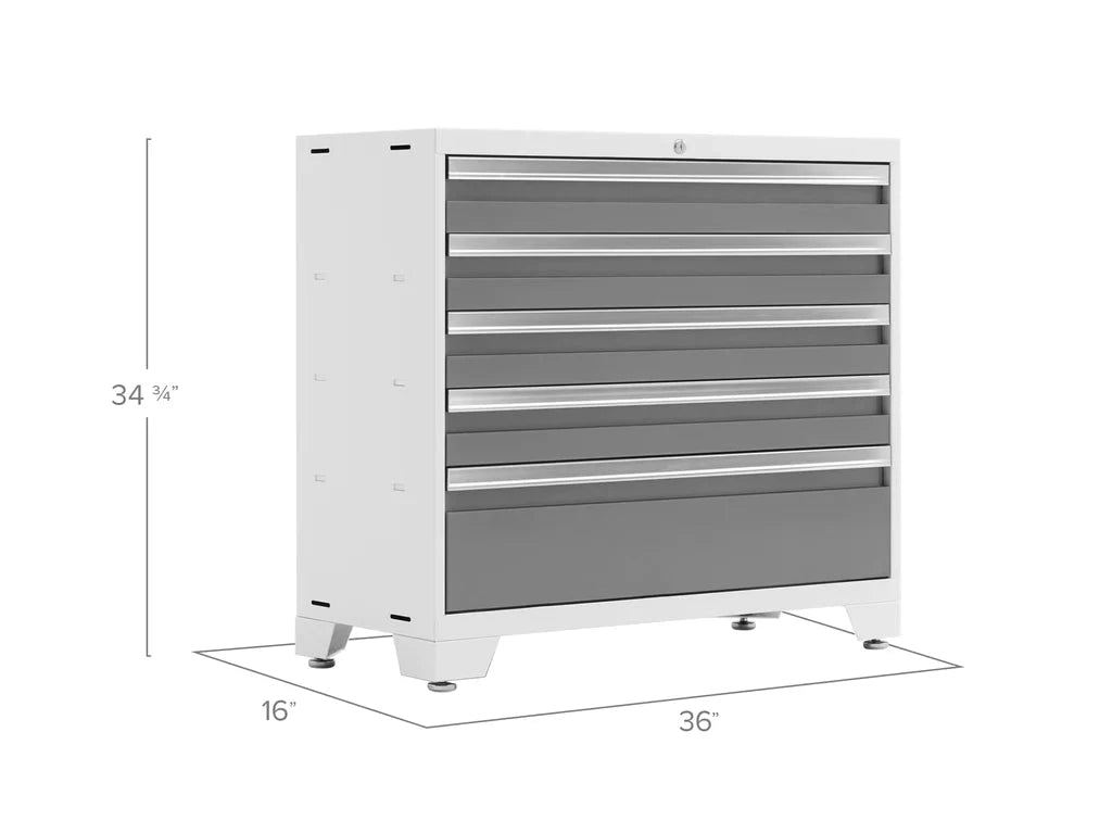 NewAge Bold 3.0 Series 36 in. White Tool Cabinet