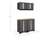NewAge Bold 3.0 Series 5 Piece Cabinet Set with Base, Wall Cabinet and Worktop