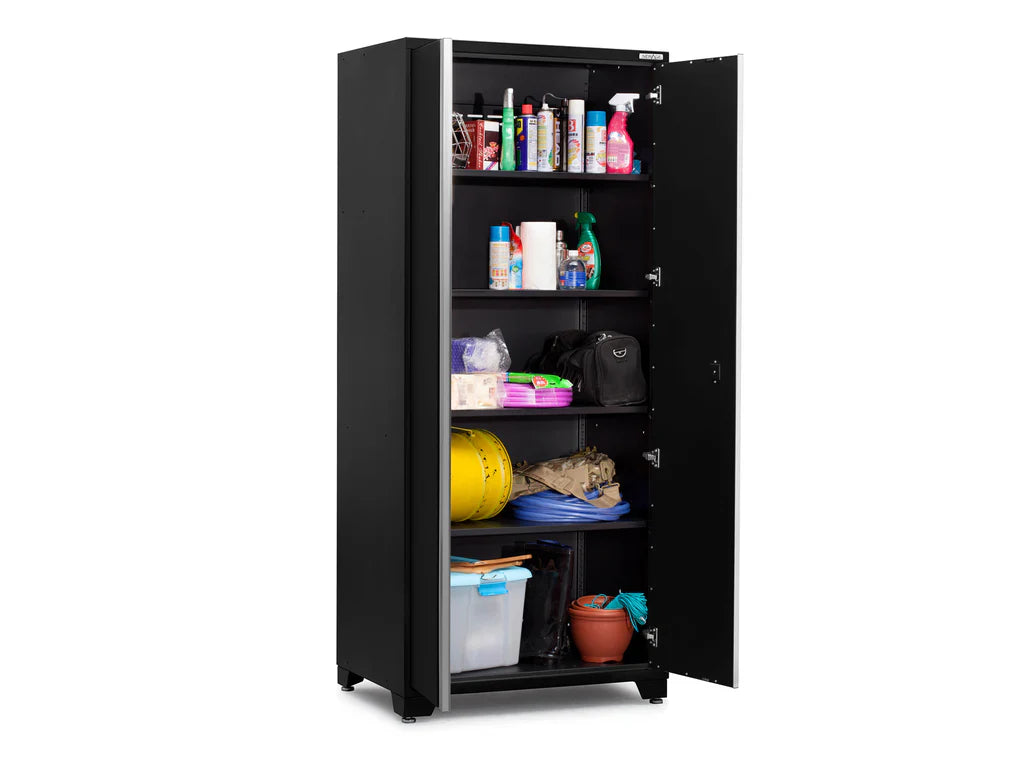 NewAge Garage Cabinets PRO Series Black Multi-Use Locker