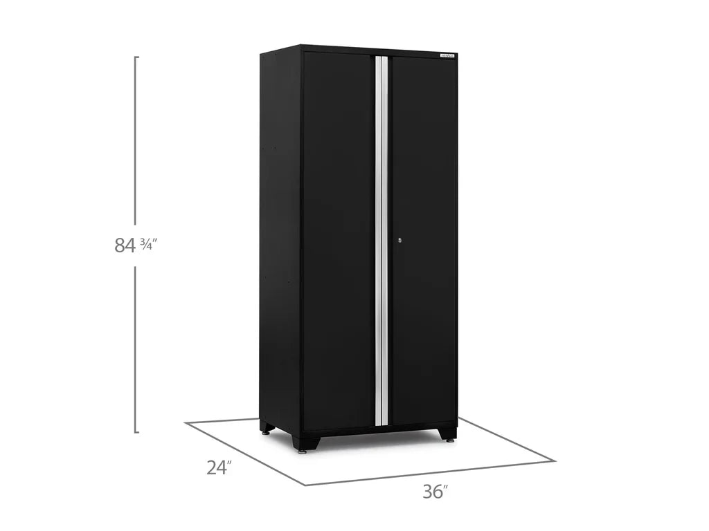 NewAge Garage Cabinets PRO Series Black Multi-Use Locker