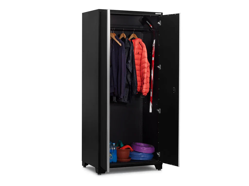 NewAge Garage Cabinets PRO Series Black Multi-Use Locker