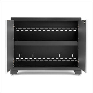 NewAge Garage Cabinets PRO Series Grey 2-Piece Workbench Set