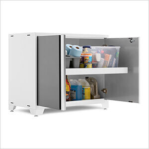 NewAge Garage Cabinets PRO Series Platinum 2-Piece Workbench