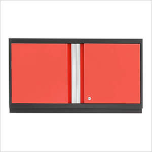 NewAge Garage Cabinets PRO Series Red 3-Piece Wall Cabinet