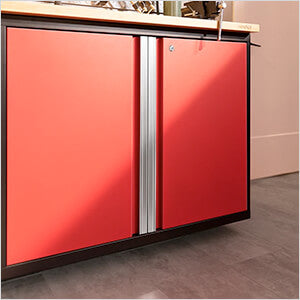 NewAge Garage Cabinets PRO Series Red 42 2-Door Base Cabinet
