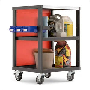 NewAge Garage Cabinets PRO Series Red 9-Piece Set