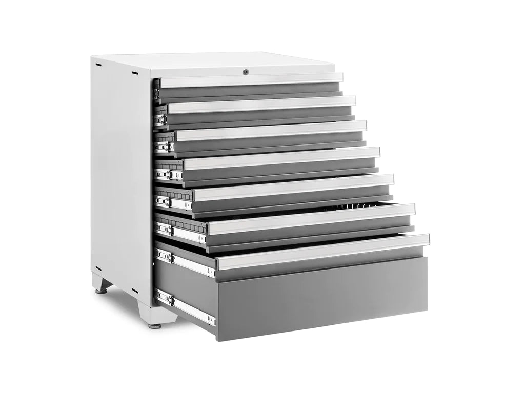 Newage Pro 3.0 Series 28 in. 7-Drawer Tool Cabinet White