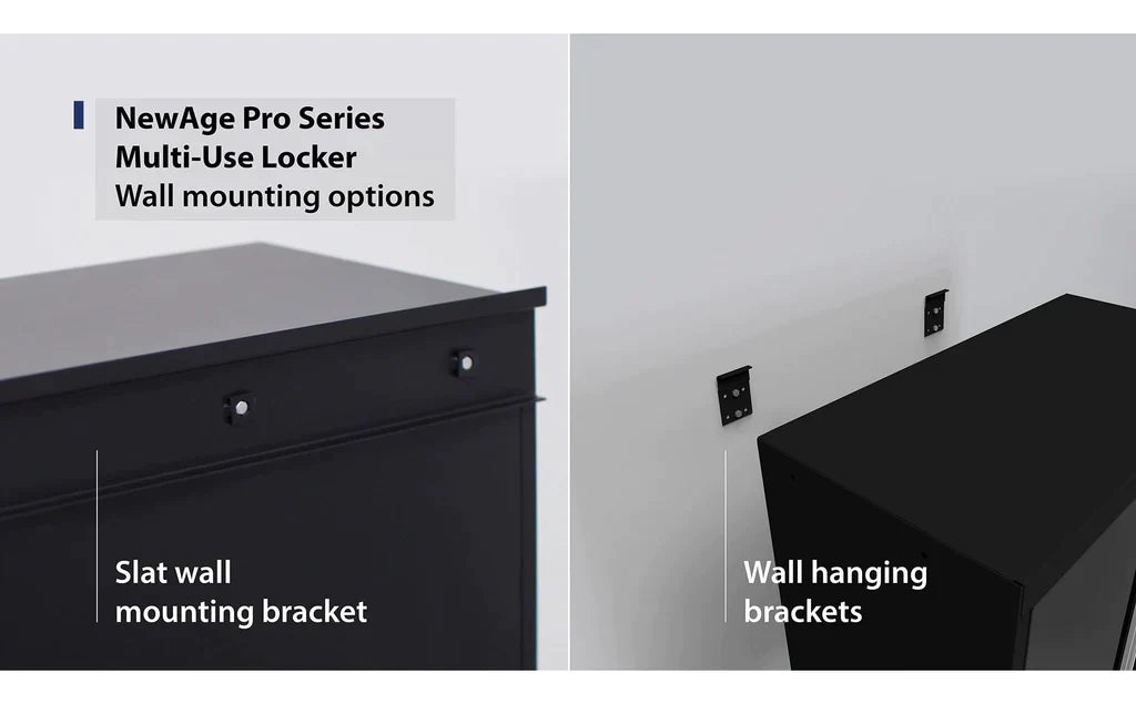 NewAge Pro 3.0 Series 36 In. Multi-Use Locker Gray 3 pieces