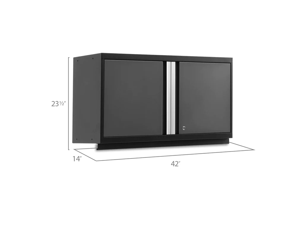 NewAge Pro 3.0 Series 42 in. Wall Cabinet Gray