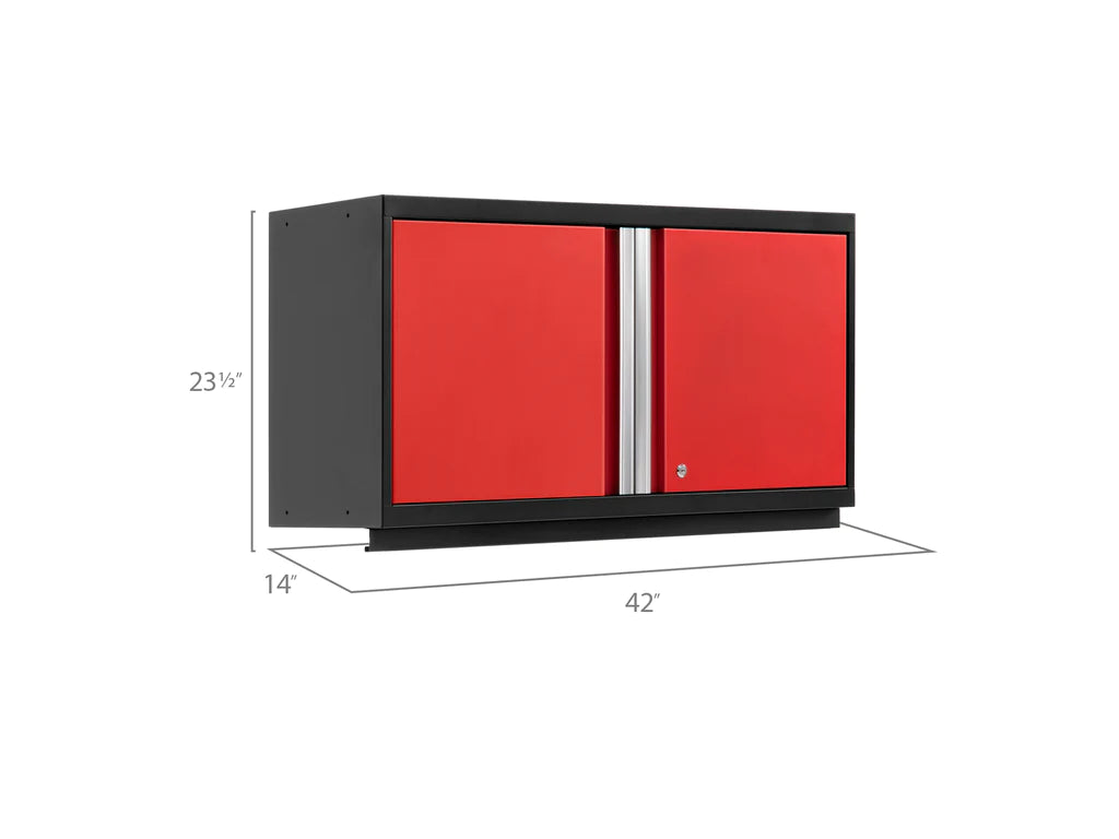 NewAge Pro 3.0 Series 42 in. Wall Cabinet Red