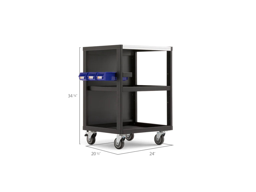 NewAge Pro 3.0 Series Mobile Utility Cart Gray