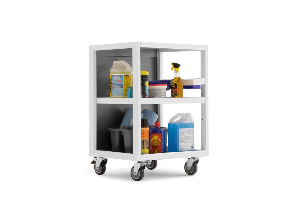 NewAge Pro 3.0 Series Mobile Utility Cart Platinum