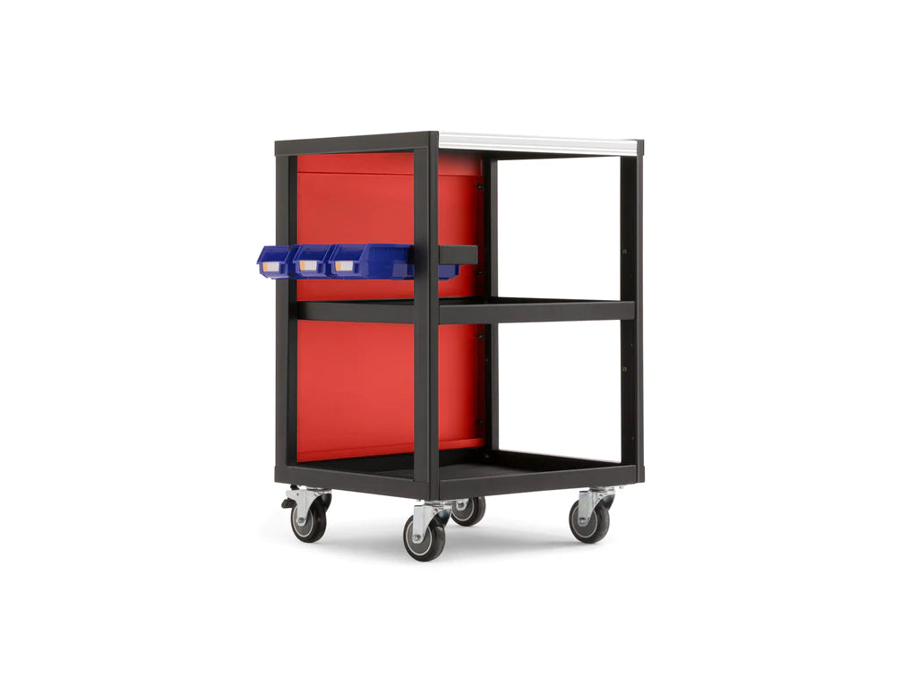 NewAge Pro 3.0 Series Mobile Utility Cart Red