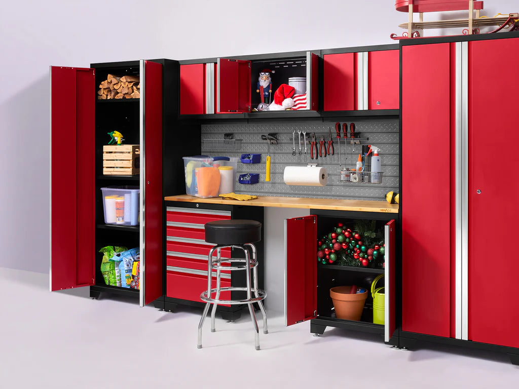 NewAge Pro Series 6 Piece Cabinet Set with Wall Base