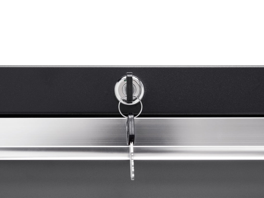 NewAge Products Bold 3.0 Grey 4-Drawer Rolling Too - Black