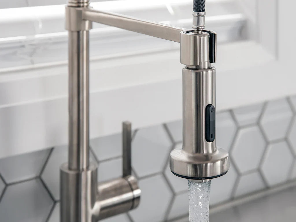 Newage Products Brushed Nickel Flex Pull-Down Faucet - 80410