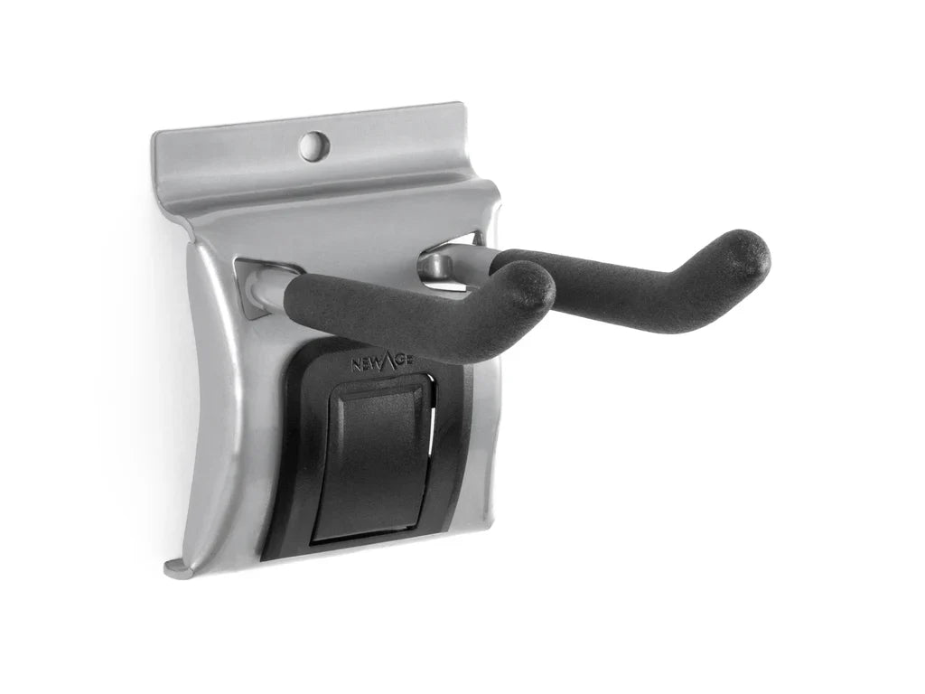 Newage Products Lockable Slatwall 4 in. Double Hooks (Pack of 4) - 55526