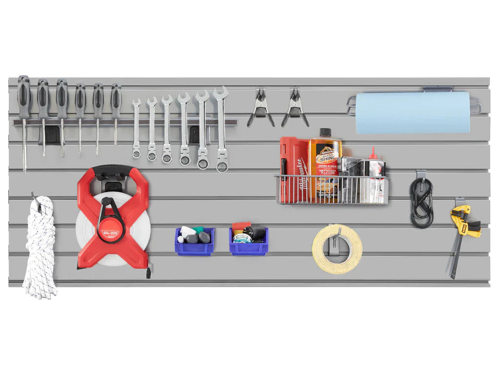 Newage Products Lockable Slatwall Backsplash Hook Kits - 2 X Small (12 Piece) - 55735
