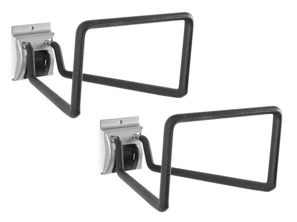 Newage Products Lockable Slatwall Deep Utility Hook (Pack of 2) - 55529