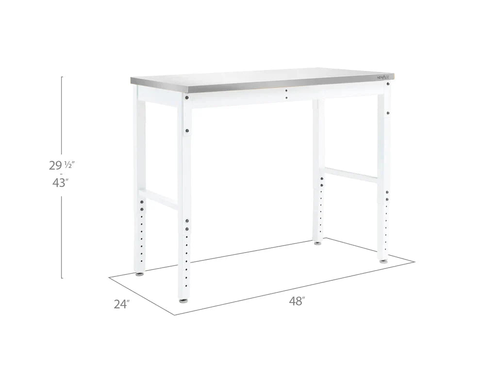 NewAge Products Pro Series Adjustable Height Workbench 48 in.