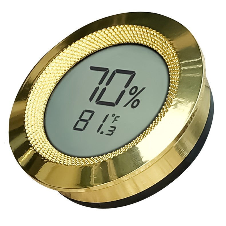 Prestige Import Group - 300 Series Digital Hygrometer - Gold