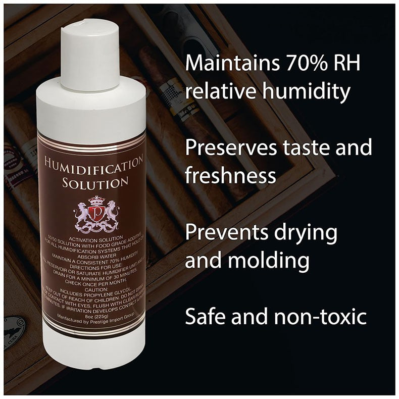 Prestige Import Group 8 oz Humidor Activator Solution Propylene Glycol
