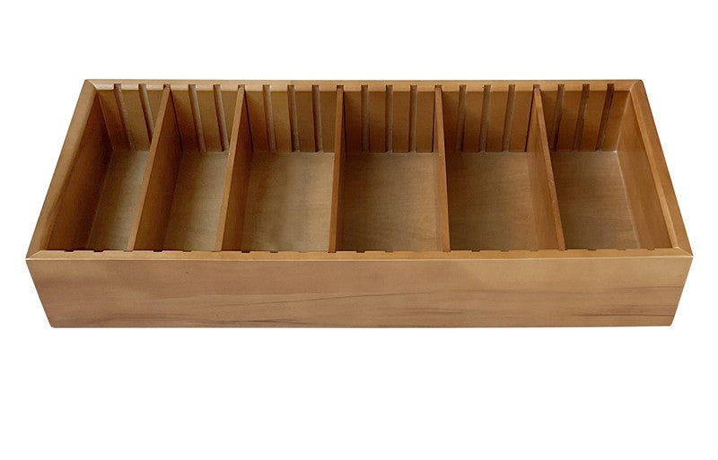 Prestige Import Group Adjustable Cigar Tray Light Oak 5 Dividers