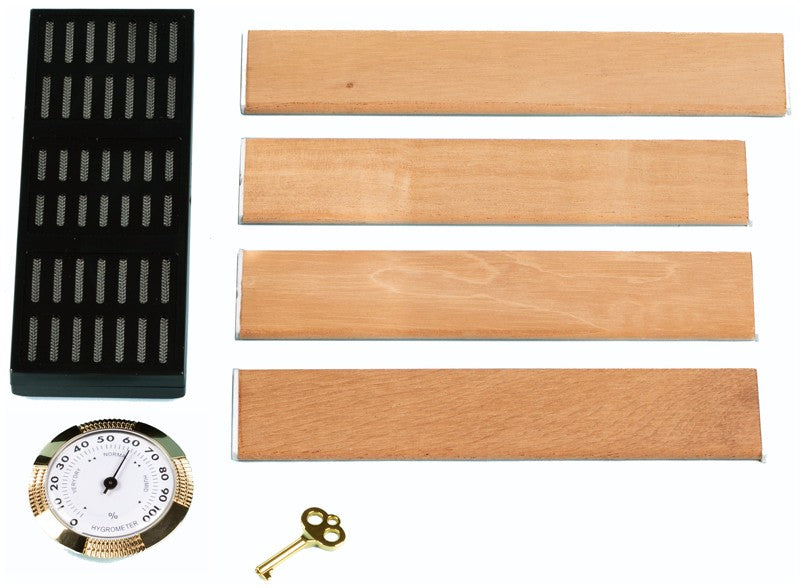 Prestige Import Group Baccus Lacquer Spanish Cedar Desktop Humidor, 200-Capacity