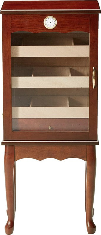 Prestige Import Group Belmont 600-Cigar Bronze Mahogany Chairside Humidor Cabinet