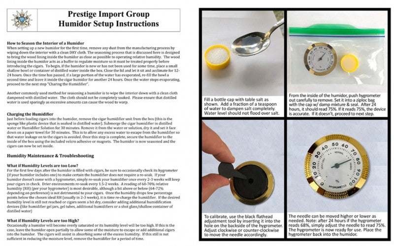 Prestige Import Group Belmont 600-Cigar Bronze Mahogany Chairside Humidor Cabinet