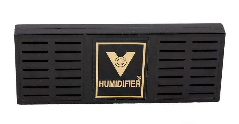 Prestige Import Group Black Rectangular Cigar Humidifier 6.5 x 2.5