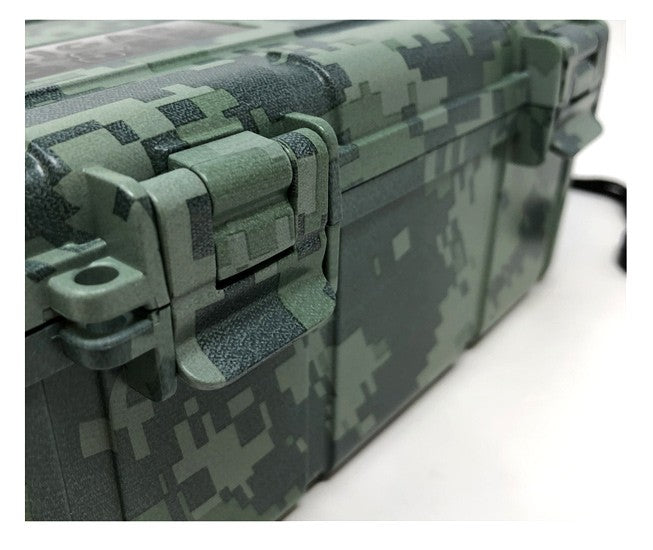 Cigar Safe 15 Camouflage Travel Humidor - 15-Capacity Protective Case