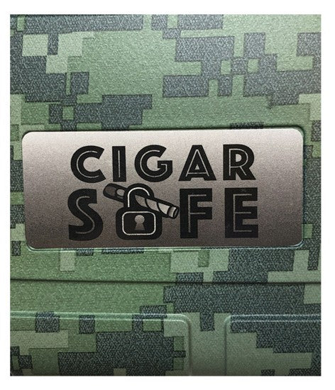 Cigar Safe 15 Camouflage Travel Humidor - 15-Capacity Protective Case