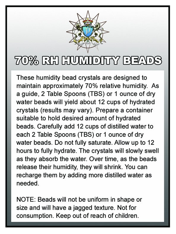 Prestige Import Group Clear Humidity Beads 4 oz Rechargeable Crystals
