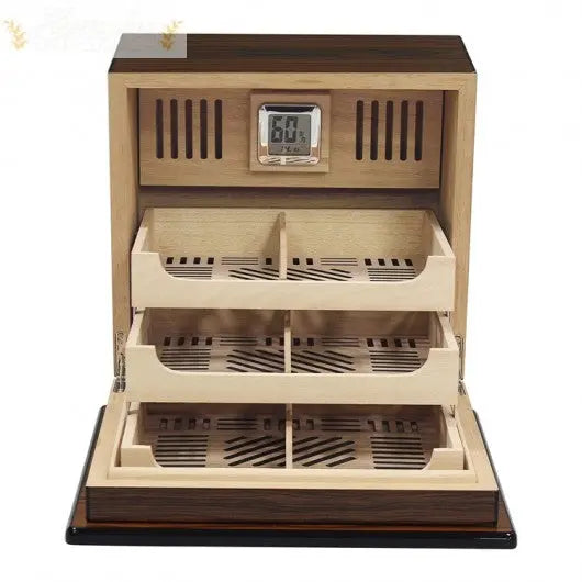 Prestige Import Group Elevate Multi-Shelf Desktop Cigar Humidor System